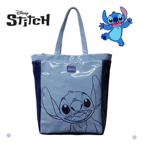 Bolsa Sacola Feminina Lilo Stitch Ombro Zona Criativa Parcelamento