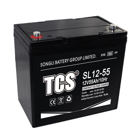 SL12 55 12V55Ah 24 Volt Solar Battery Price Tubular Lead Acid Battery