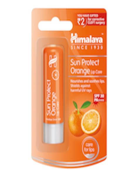 Buy Himalaya SPF 30 Sun Protect Orange Lip Care 4 5 G Lip Balm For