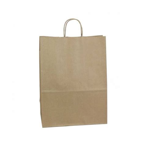 Kraft Bag With Handles - Miller Packaging Materials