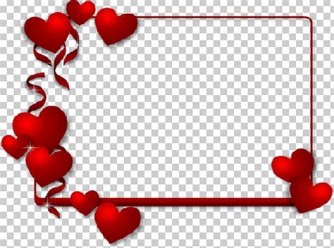 Valentine S Day Frames Heart Paper PNG Clipart Area Borders And