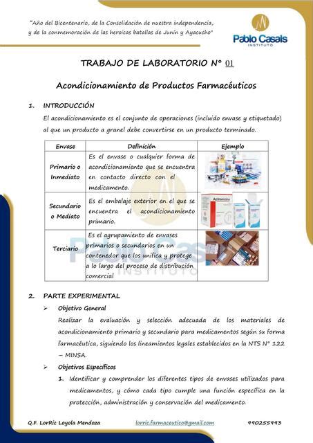 Farmacotecnia Tarea 2 Grupal William Toribio Prada UDocz