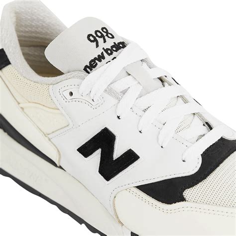 New Balance 998 Made in USA White Black - Sep 2023 - U998TI - KicksOnFire.com