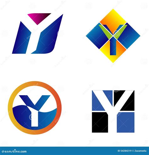 Letter Y Logo Icon Stock Vector Illustration Of Graphic 54284219