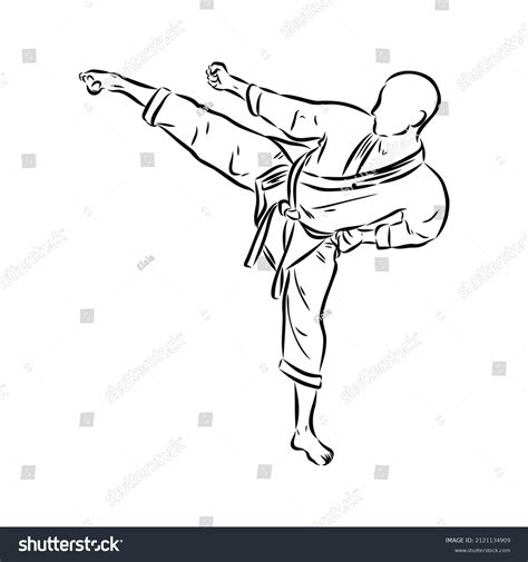 Karate Kick Over 18 746 Royalty Free Licensable Stock Illustrations And Drawings Shutterstock