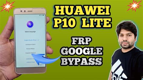 Huawei P10 Lite Frp Bypass Gmail Google Account Bypass Za Mobile