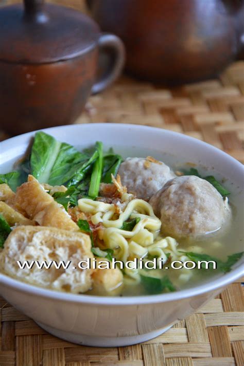 Diah Didi S Kitchen Resep Kuah Bakso