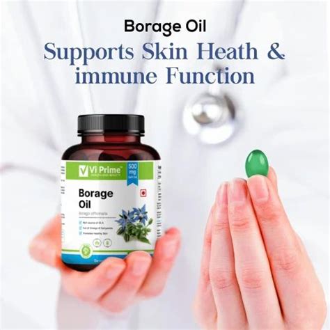 Borage Oil Softgel Capsules At Rs 2000 Bottle Borage Oil Softgel