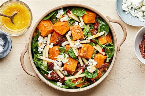 Roasted Sweet Potato Salad With Orange Vinaigrette The Modern Proper