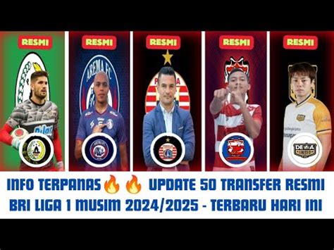 Info Terpanas 50 Update Transfer Resmi Pemain BRI Liga 1 Musim 2024