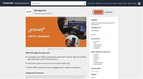 Integrating Procore With Site App Pro Site App Pro Knowledge Base