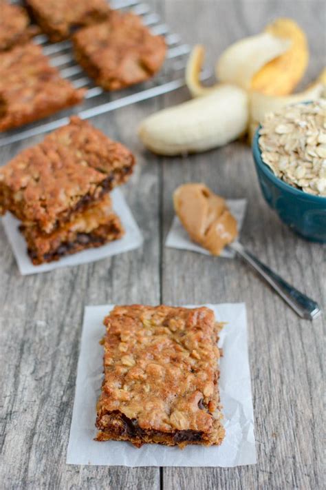 Easy Banana Oat Bars