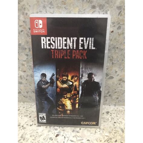 Resident evil Triple Pack มอ2 เฉพาะภาค4 nintendo switch