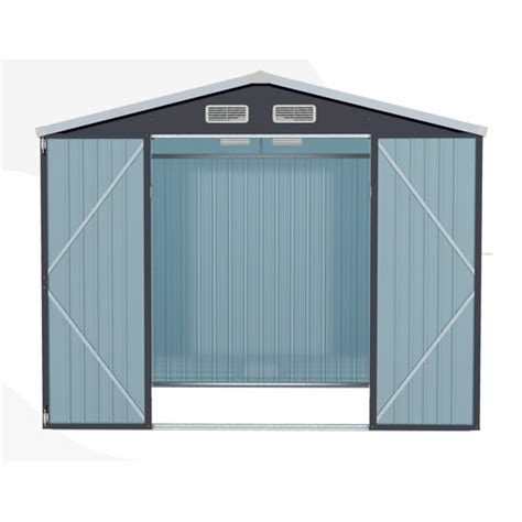 JolyDale 8 ft. W x 6 ft. D Metal Lean-To Storage Shed & Reviews - Wayfair Canada