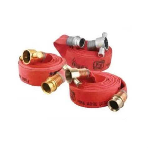 Omex 38 MM Externally Coated Reinforced Rubber Lined Fire Hose At Best