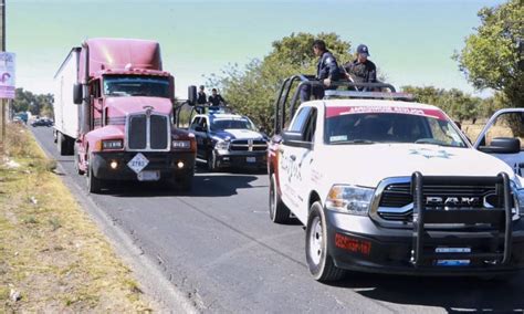 Frustran Robo A Transporte De Carga En Huejotzingo