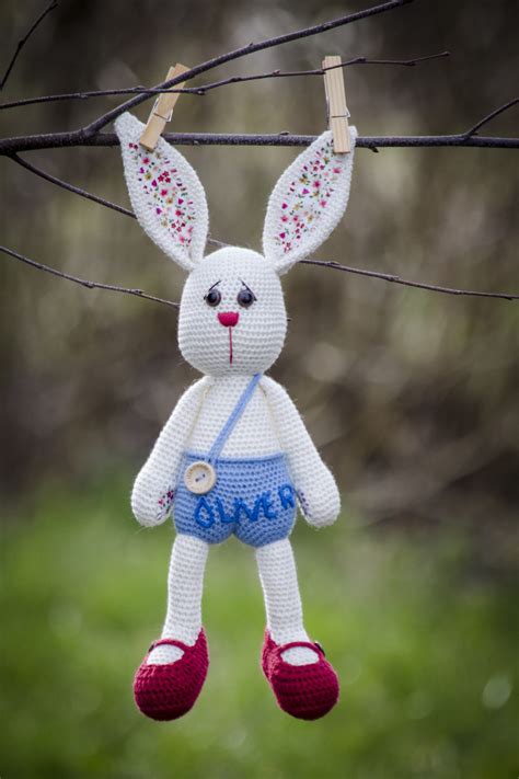 Amigurumi Creations Klaus The Bashful Bunny From Cuddly