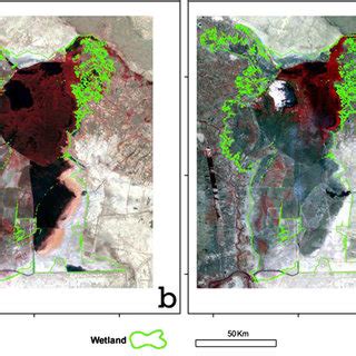 False Color Composite Of The Selected Landsat Images With Band