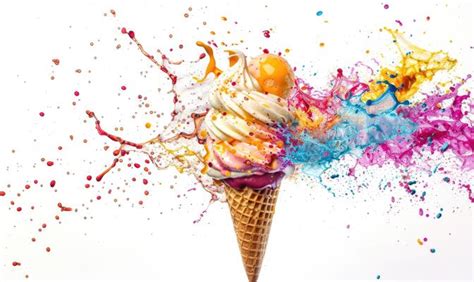 Ice Cream Splash Stock Photos, Images and Backgrounds for Free Download