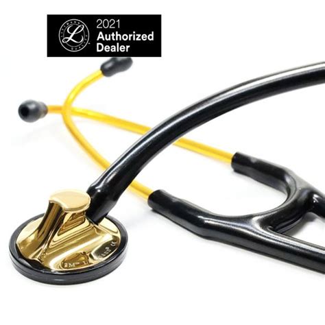 3m Littmann Master Cardiology Stethoscope Brass Finish Chestpiece