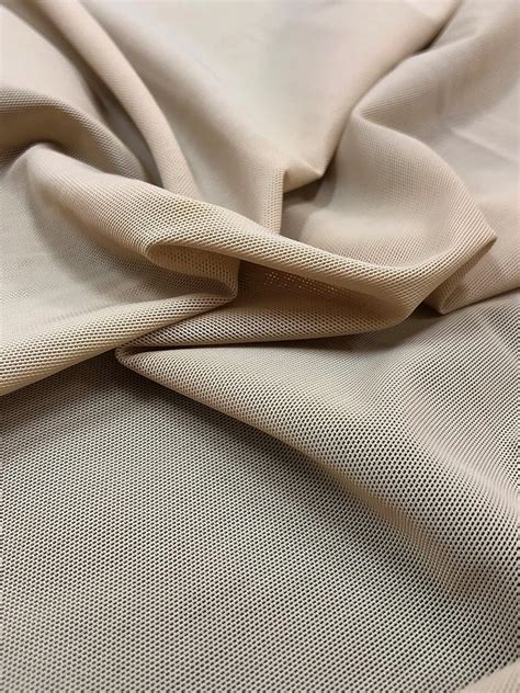 Amazon Dura Power Mesh On Nylon Spandex 4 Way Stretch W High Compression Fabric Nude