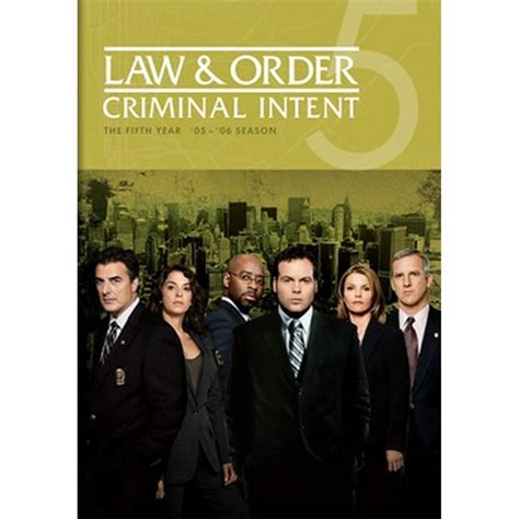 Law & Order: Criminal Intent - Season 5 (DVD) - Walmart.com - Walmart.com