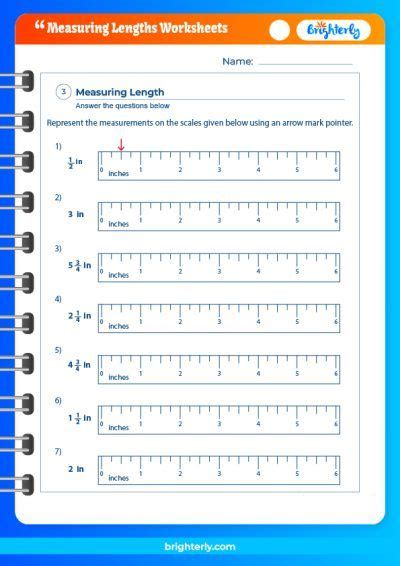 Free Printable Measuring Lengths Worksheets [pdf] Brighterly