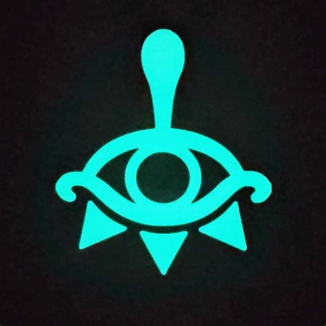 Glow in the Dark Yiga Clan Symbol Legend of Zelda Botw & Totk - Etsy