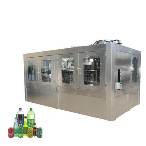 For Carbonated Soft Drink Filling Bottling Machine Soda Water Plant Csd