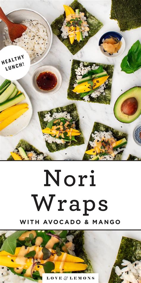 Nori Wraps Recipe - Love and Lemons