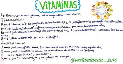 Vitaminas Estuda Enem O Maior Site De Quest Es Para O Enem E