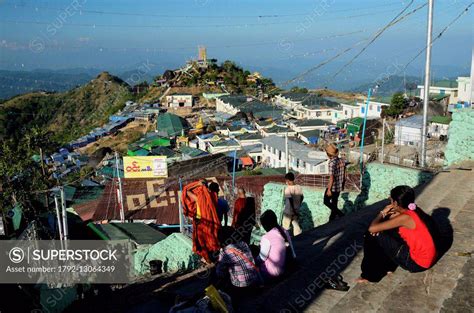 Myanmar Burma Mon State Kyaik Hti Yo The Golden Rock Third Holy