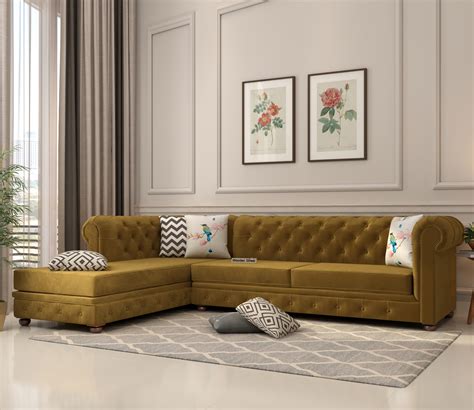 Latest L Shape Sofa Design 2024 India Pam Lavina