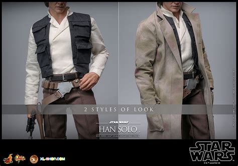 Hot Toys MMS740 Star Wars Return Of The Jedi 1 6th Scale Han Solo Collectible Figure