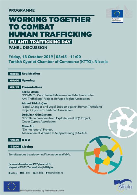 Eu Anti Trafficking Day Panel In Nicosia Ab Bilgi Merkezi