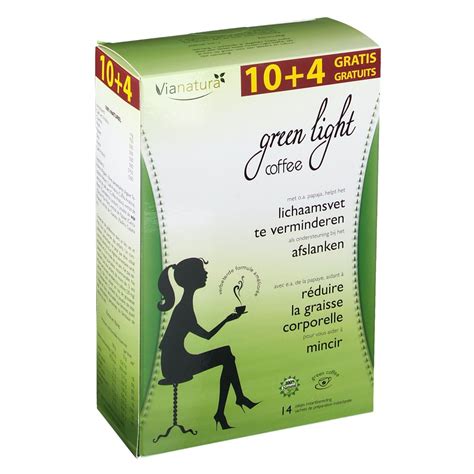 Green Light Coffee 40% Gratis 14 St - Farmaline