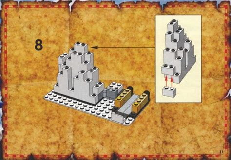 Lego 7412 Yetis Hideout Instructions Adventurers Orient Expedition