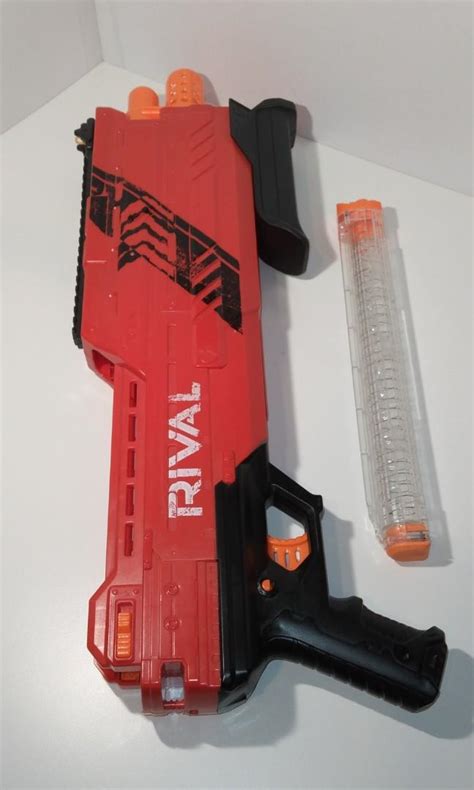 Nerf Rival Atlas Xvi 1200 Blaster Team Red Hobbies And Toys Toys