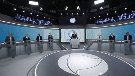 Sete Candidatos Ao Governo De Sp Participam De Debate Em Tv Veja