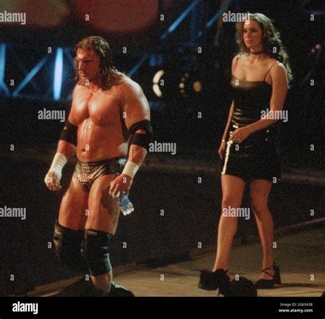 Triple H Stephanie McMahon 2001 Photo by John Barrett/PHOTOlink Stock ...