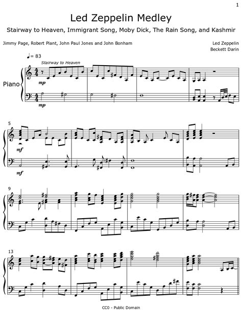 Led Zeppelin Piano Sheet Music Anthology Pianovocalguitar 2