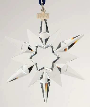 Snowflake 1997 Swarovski Annual Ornaments Pattern By Swarovski Crystal