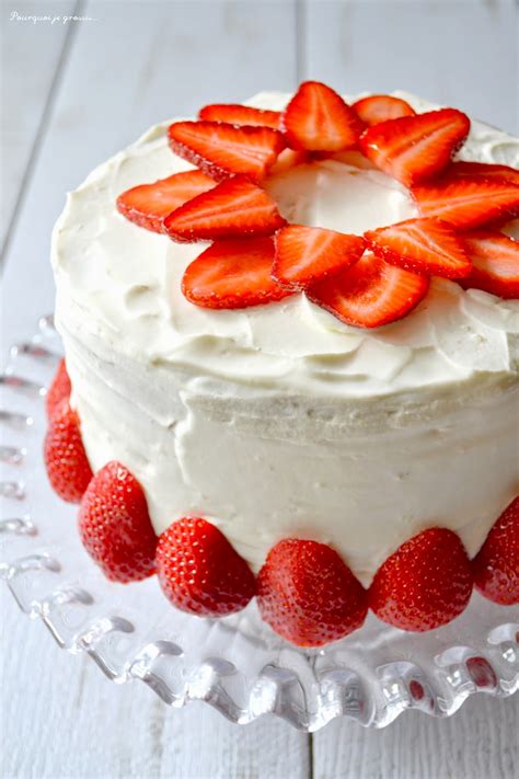 Layer Cake Fraises Citron