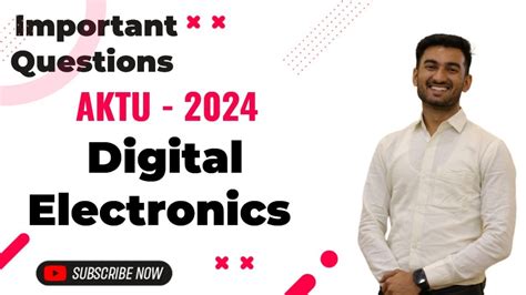 Digital Electronics DE All 5 Units Important Questions AKTU BOE310