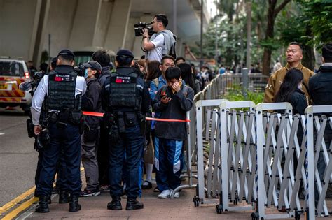 Landmark National Security Trial Opens In Hong Kong For Prominent