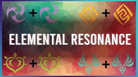 Elemental Resonance Genshin Quick Guide Pt 1 Youtube