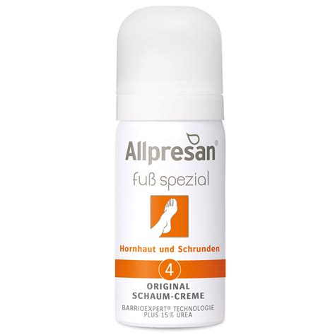 Allpresan Fu Spezial Schaum Creme Shop Apotheke At