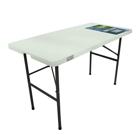 HOMER White 4ft. Folding Table HOMHQZ122 - Tacloban Ultrasteel Corporation