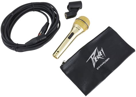 PVi 2G Gold XLR Cable Peavey Commercial Audio