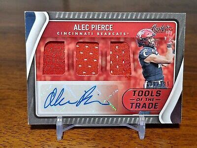 ALEC PIERCE 2022 PANINI Chronicles ABSOLUTE TOOLS TRADE RPA Rookie RC